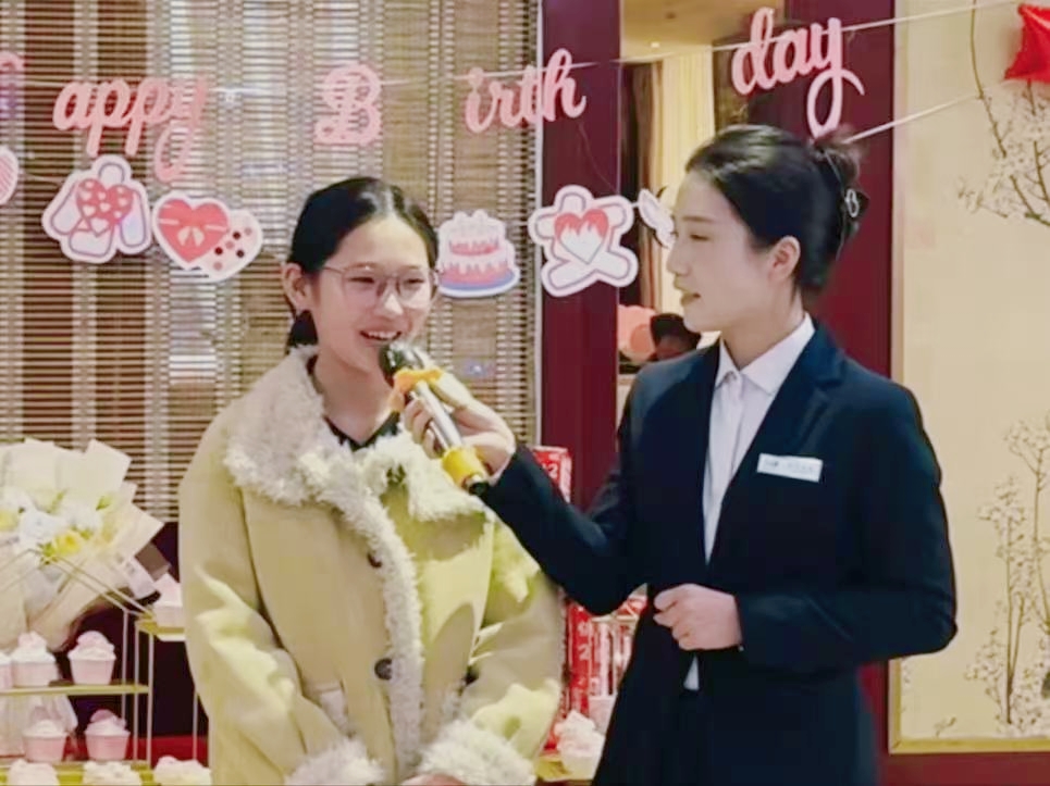 人生第一次，主持夢的初次綻放